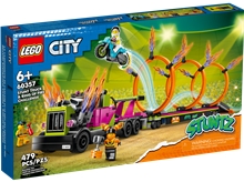 LEGO® City 60357: Tahač s ohnivými kruhy