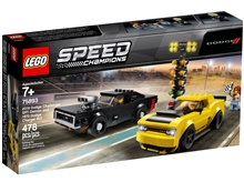 LEGO® Speed Champions 75893: 2018 Dodge Challenger SRT Demon & 1970 Dodge Charger