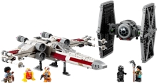 LEGO® Star Wars™ 75393: Stíhačka TIE a X-wing – kombinovaná stavebnice