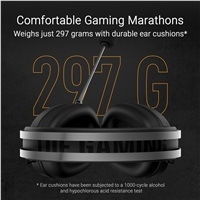 ASUS sluchátka TUF Gaming H1 GEN II, drátová, černá