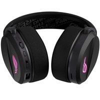 ASUS sluchátka ROG Pelta, Bezdrátové BT a RF 2.4GHz, ARGB, černá