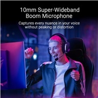 ASUS sluchátka ROG Pelta, Bezdrátové BT a RF 2.4GHz, ARGB, černá