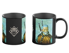 GOOD LOOT Game Art Chronicles - Měnící se hrnek The Witcher: Geralt Van Gogh