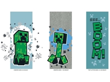 Dětské ponožky Minecraft: Boom set 3 párů (vel. 27/30)