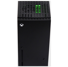 XBOX Series X - replika - mini lednice - 5 litrů - černá/zelená