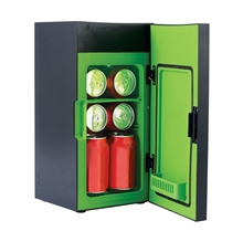 XBOX Series X - replika - mini lednice - 5 litrů - černá/zelená