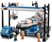 LEGO® City 60229: Montáž a přeprava vesmírné rakety