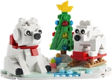 LEGO® 40571: Lední medvědi o Vánocích