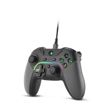 Spartan Gear - Pelekys Wired Controller - Black (PS3/PC)