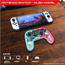 Bionik Neoglow: Wireless RGB Gaming Controller (SWITCH/ PC/ ANDROID) 