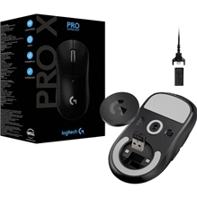 Logitech - PRO X SUPERLIGHT Wireless Gaming Mouse - Black (SLEVA)
