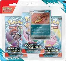 Pokémon TCG: SV09 Journey Together - 3 Blister Booster