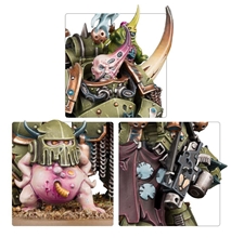 Warhammer 40.000 Death Guard Plague Marine Champion