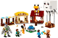 LEGO Minecraft 21273: Balón v podobě ďasa a útok na vesnici