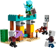 LEGO Minecraft 21267: Pouštní hlídka zákeřníků
