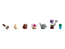 LEGO Minecraft 21253: Útulek pro zvířata