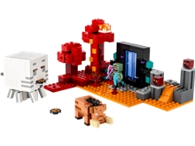 LEGO Minecraft 21255: Přepadení v portálu do Netheru