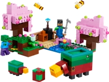 LEGO Minecraft 21260: Zahrada s rozkvetlými třešněmi