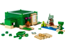LEGO Minecraft 21254: Želví domek na pláži