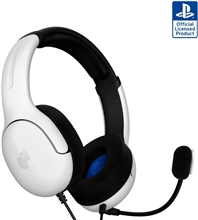 PDP Headset Airlite, wired, white (PS4/PS5/PC)