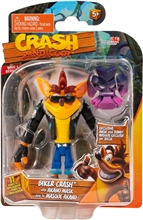 Akční figurka Crash Bandicoot: Biker Crash with Mask