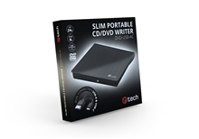 Externí DVD vypalovačka C-tech DVD-USB-AC, USB 3.0, USB A/Type C