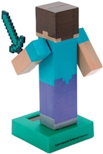 Plastová solární pohybující se figurka Minecraft: Steve
