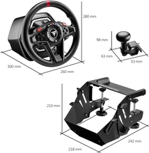 Thrustmaster T128 SimTask Pack - Sada volantov a pedálov T128 + SimTask Farming Kit (4460264) (X1/XSX/PC)