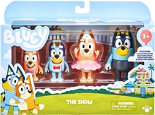 Bluey Figures 4-Pack: The Show