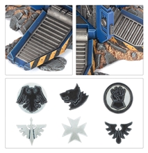 Warhammer 40.000 Space Marines Drop Pods