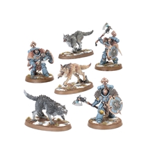 Warhammer 40.000: Space Wolves Wolf Guard Headtakers