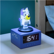 Budík s nočným svetlom Paladone Icons: Bluey - Alarm Clock