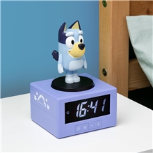 Budík s nočným svetlom Paladone Icons: Bluey - Alarm Clock