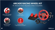 Arcade Racing Wheel Kit (PS5/PS4/X1/XSX/SWITCH/PC)