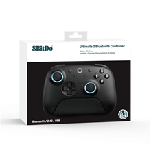 8Bitdo Ultimate 2 Wireless BT - Black (PC/SWITCH/SWITCH 2)