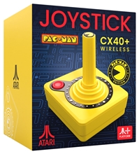 ATARI 2600+ CX40+ Wireless Joystick - Pac-Man Edition (Yellow)