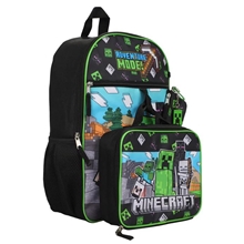 Minecraft Backpack 5 Piece Set - Adventure Mode!