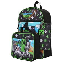 Minecraft Backpack 5 Piece Set - Adventure Mode!