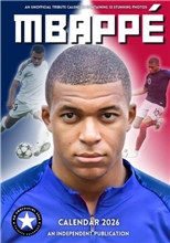 Kalendář 2026 - Fotbal: Mbappé (29,7 x 42 cm)