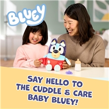 Bluey - Cuddle and Care Baby Bluey Toy