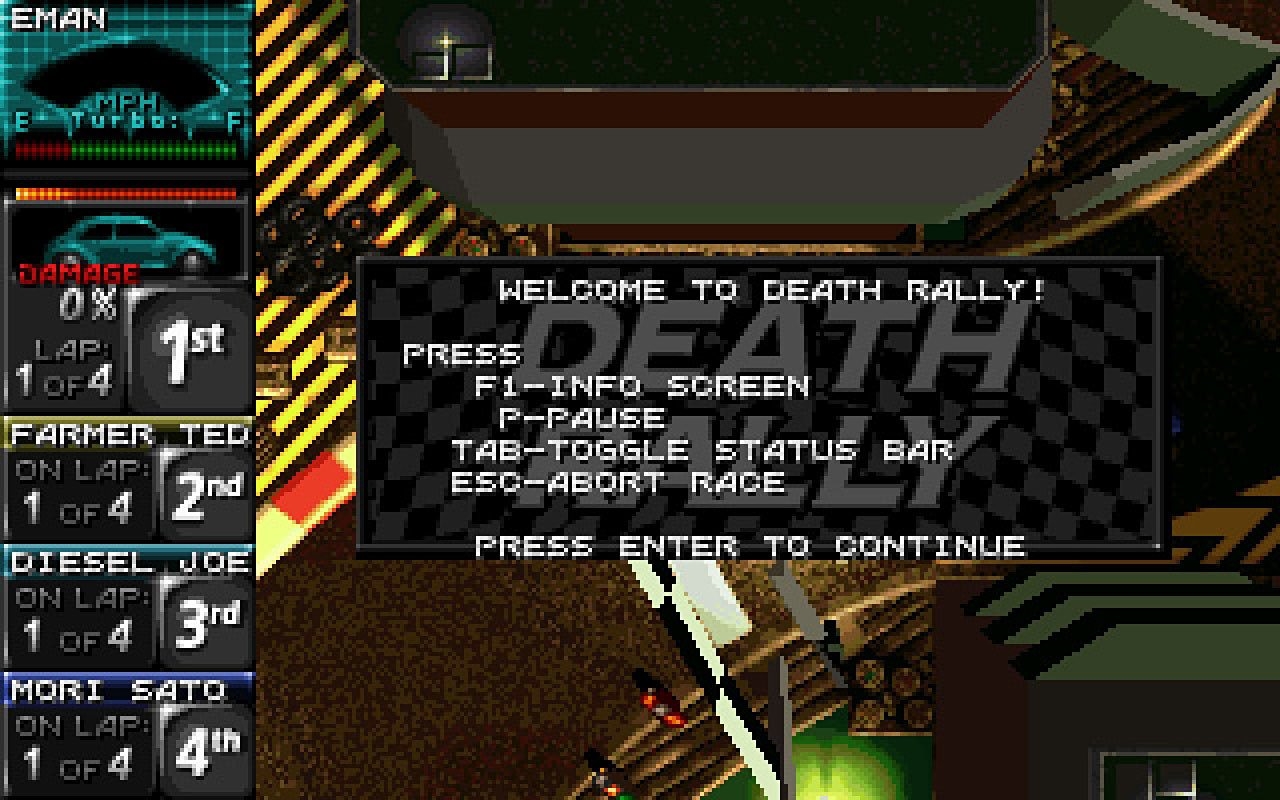 Death Rally (Voucher - Kód ke stažení) (PC)