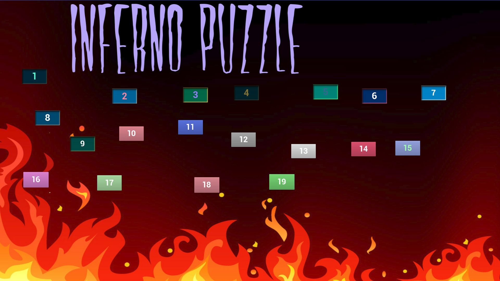 Inferno Puzzle (Voucher - Kód ke stažení) (PC)