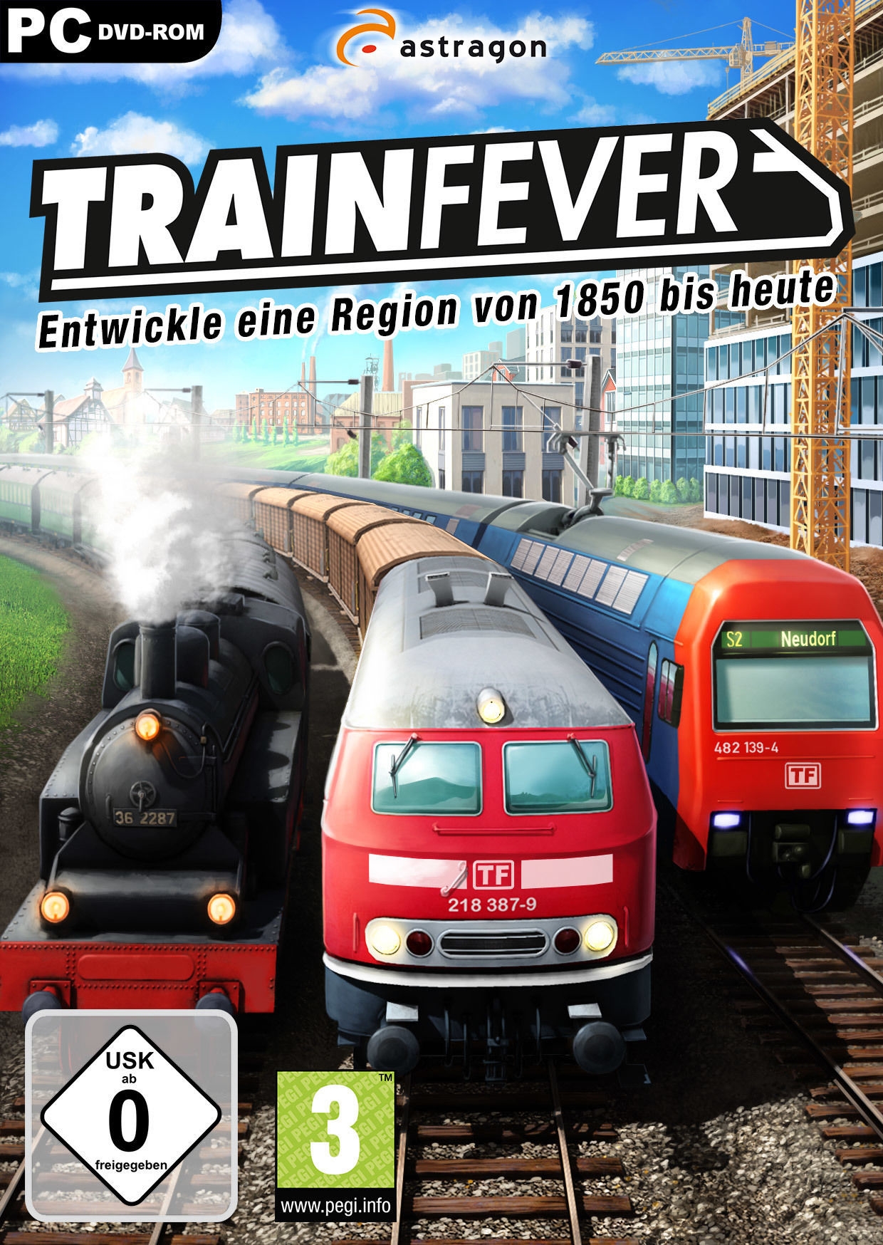 Train Fever (Voucher - Kód ke stažení) (PC)
