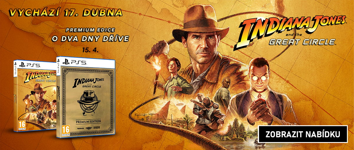 Indiana Jones na PS5 - předobjednávka