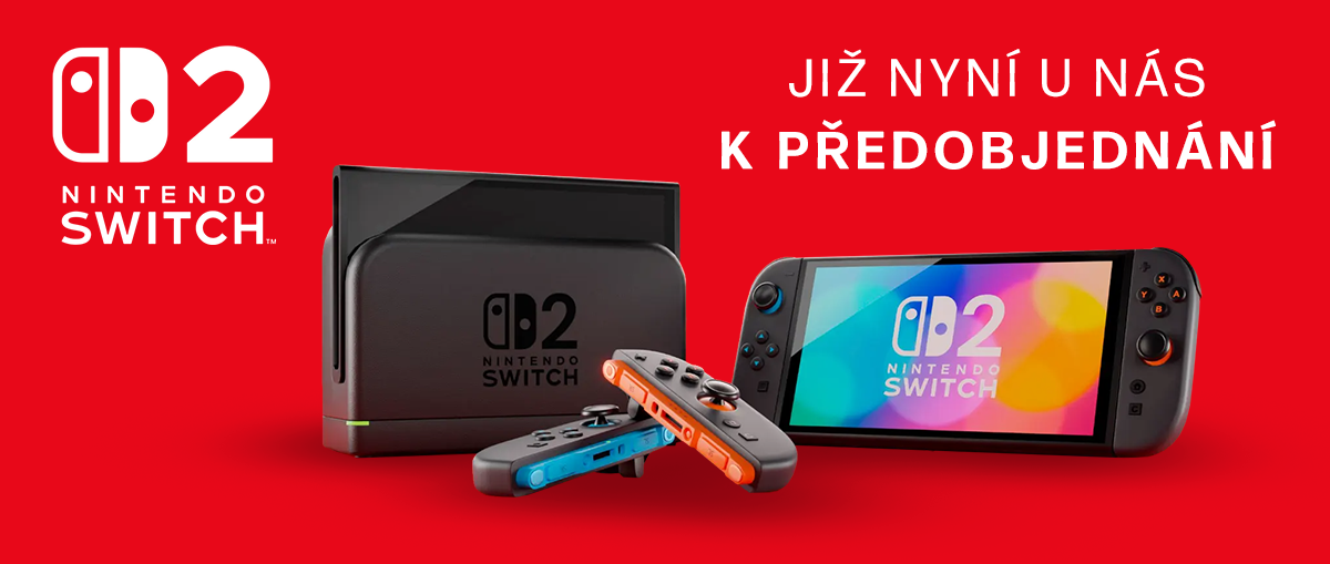 Nová konzole Nintendo Switch 2 k předobjednání
