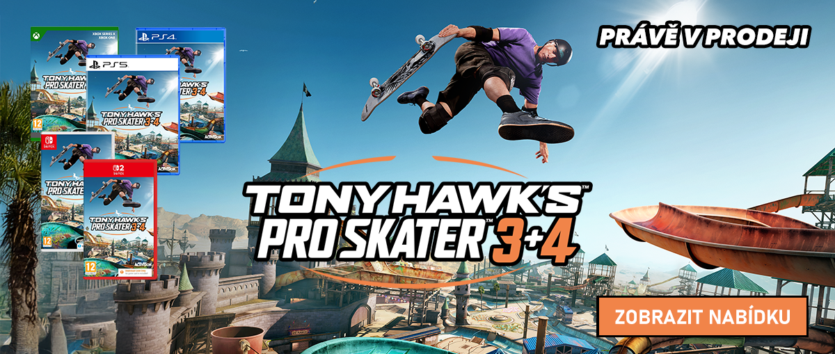 Tony Hawk's Pro Skater 3+4 - v prodeji