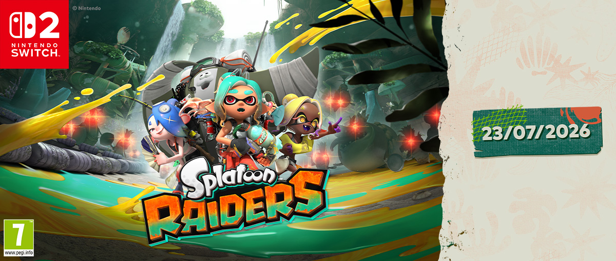 Splatoon Raiders právě v prodeji!