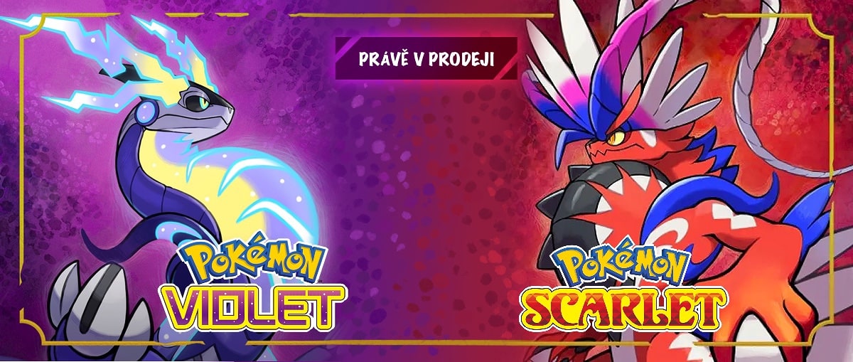 Pokémon Scarlet Violet - v prodeji