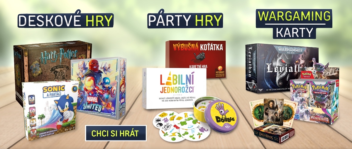 Deskovky - párty hry - karty