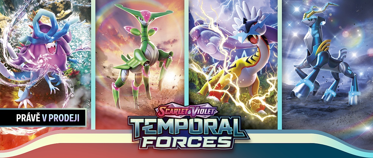 Pokémon TCG: Temporal Forces v prodeji!